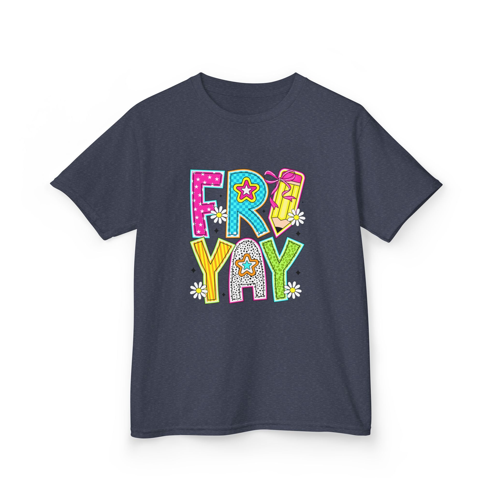 Kids "Fri-Yay" Colorful Celebration Tee