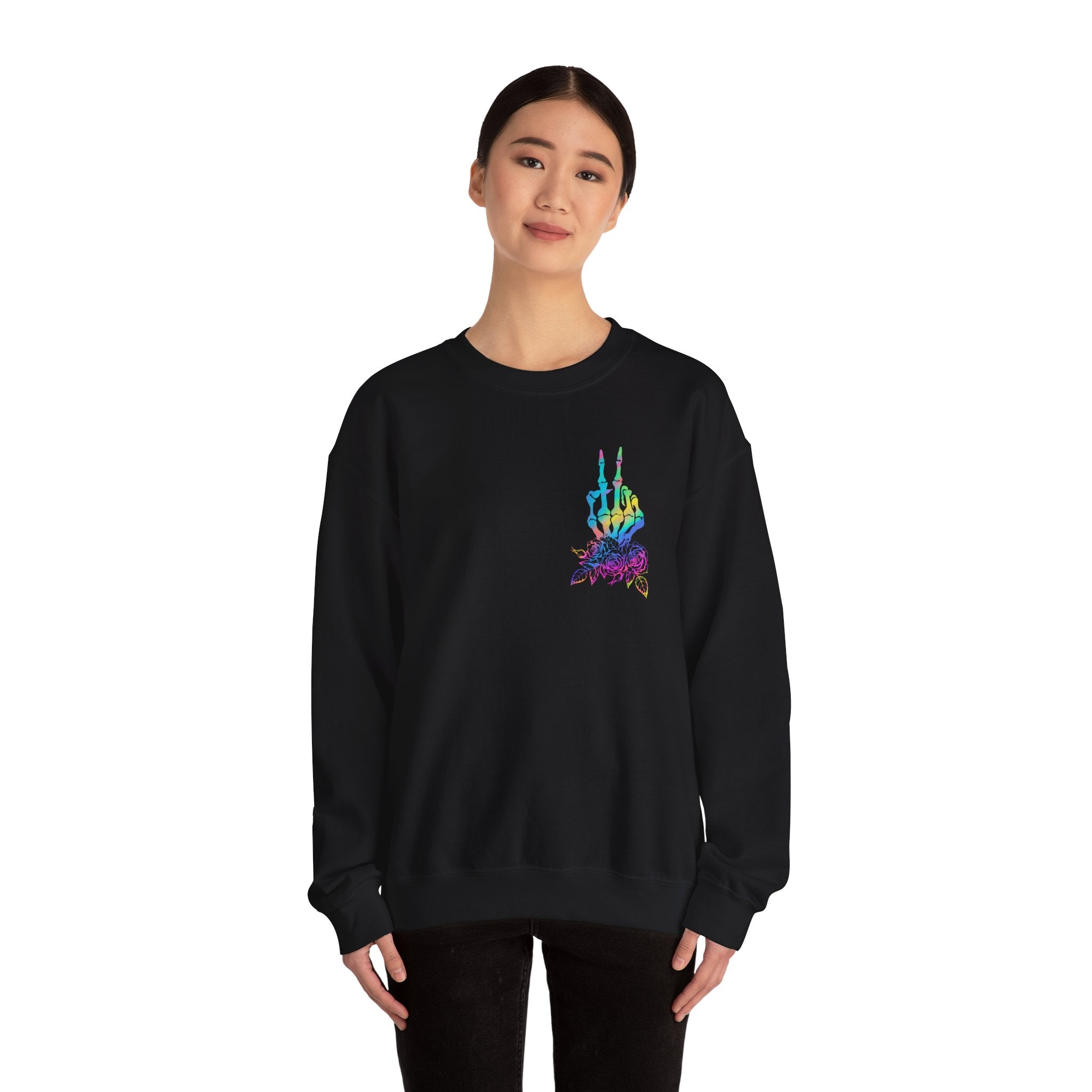 Difficult & Expensive Talks Back Crewneck Sweatshirt