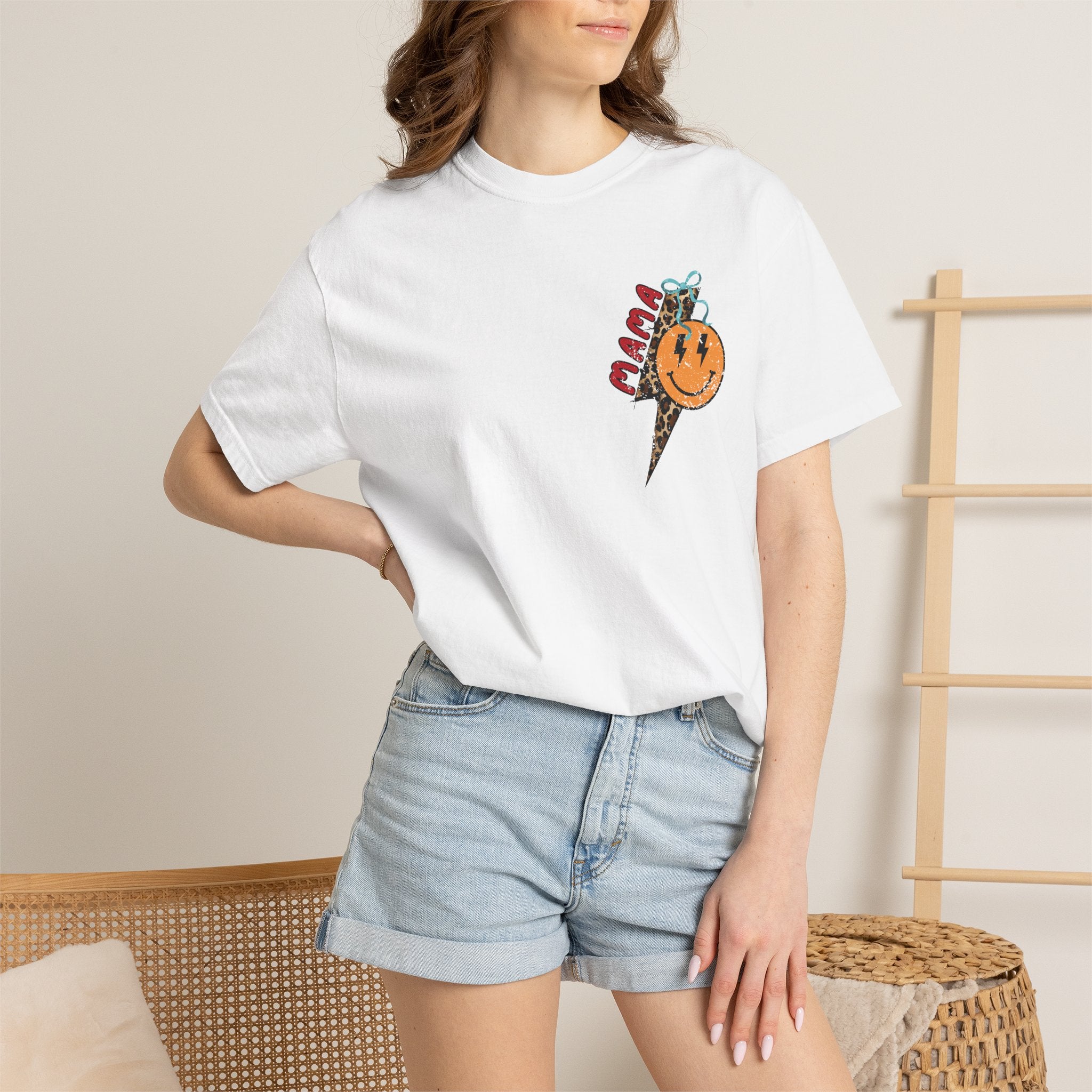 Retro Casino Smile T-Shirt – Busy Raising Hell Graphic Tee