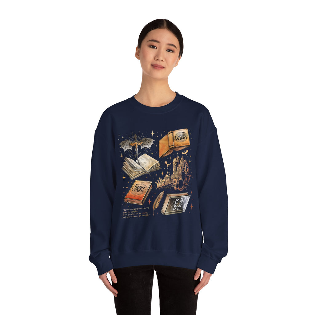 Bookish Dragon Crewneck Sweatshirt