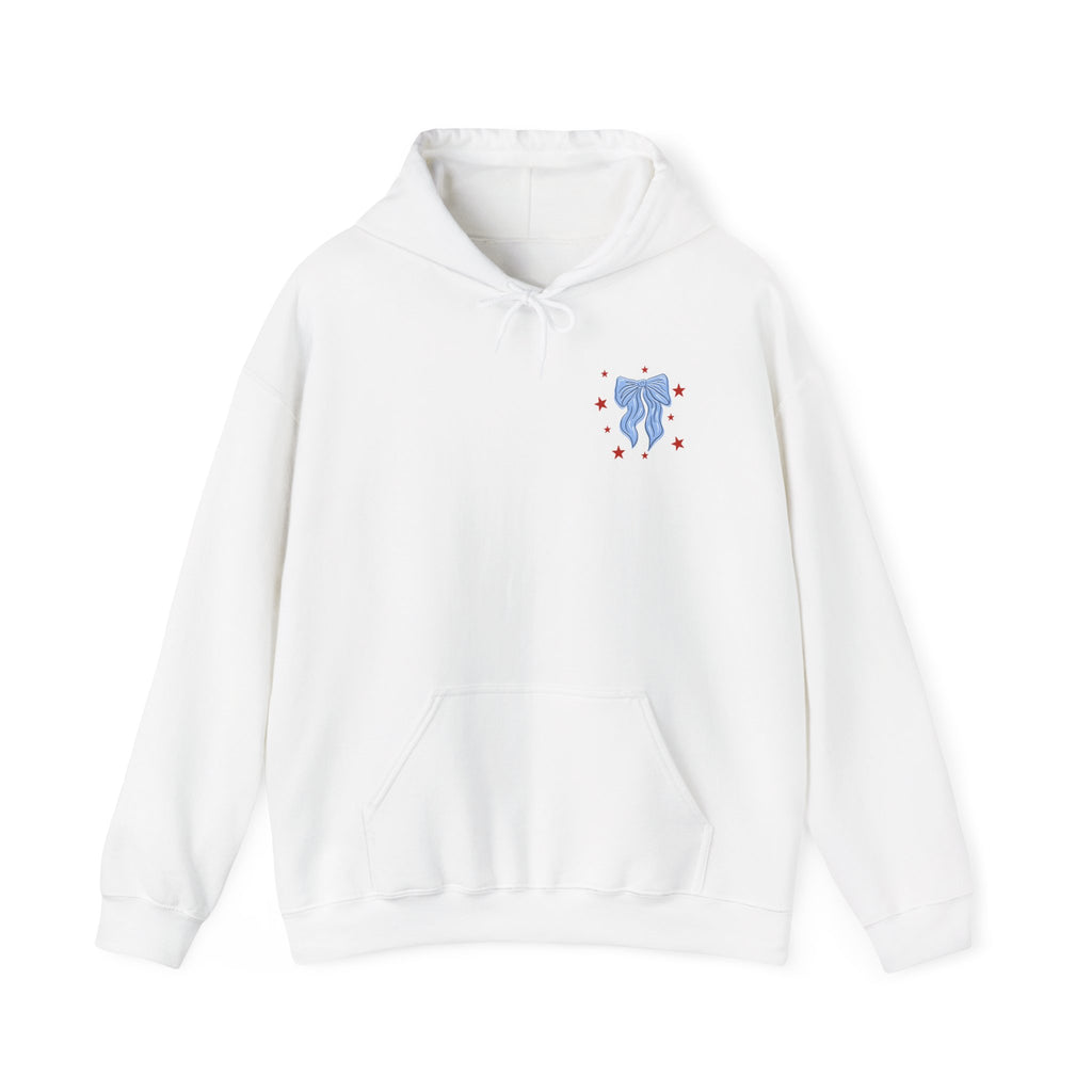 American Honey Hoodie — Retro Patriotic Graphic Sweatshirt