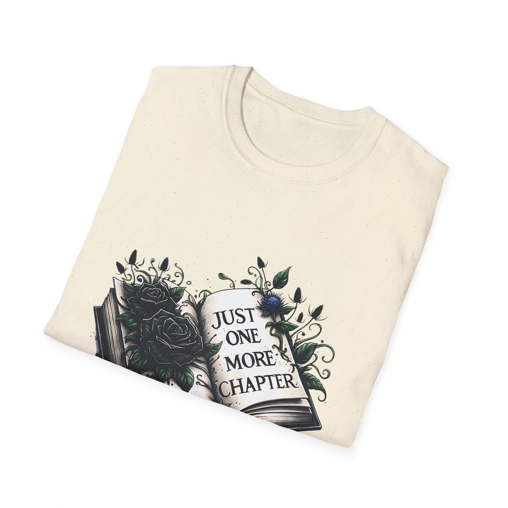T-Shirt — "Just One More Chapter" Book Lover Tee