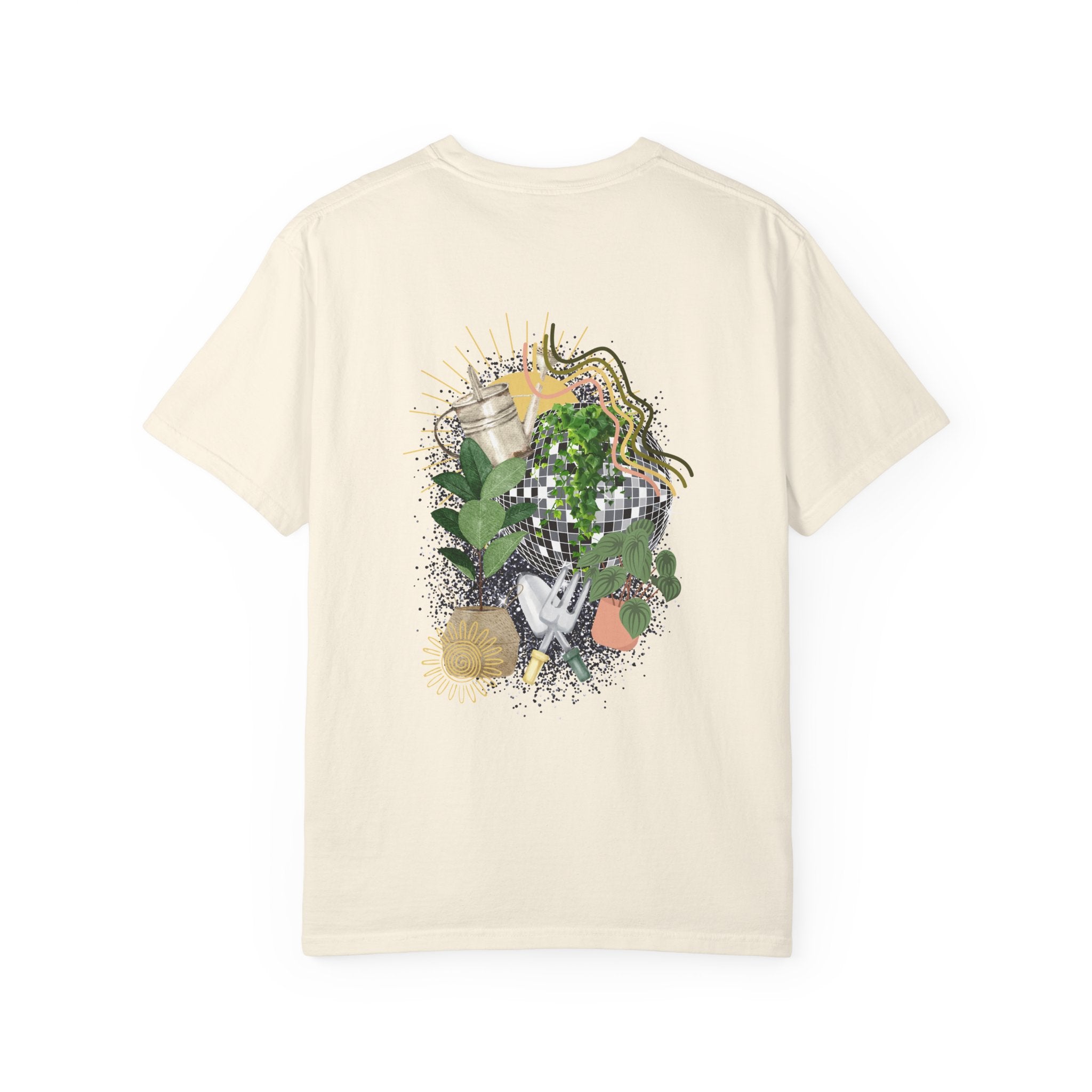 Plant Mom T‑Shirt — Botanical Graphic Tee (Front Text: "Plant Mom")