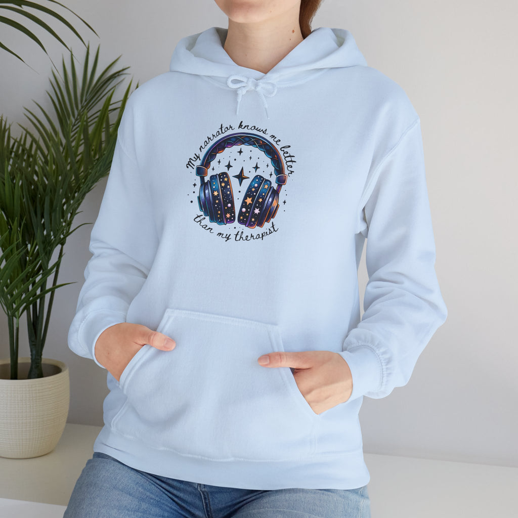 Galaxy Headphones Hoodie — "Listen to the Universe" Graphic Sweatshirt