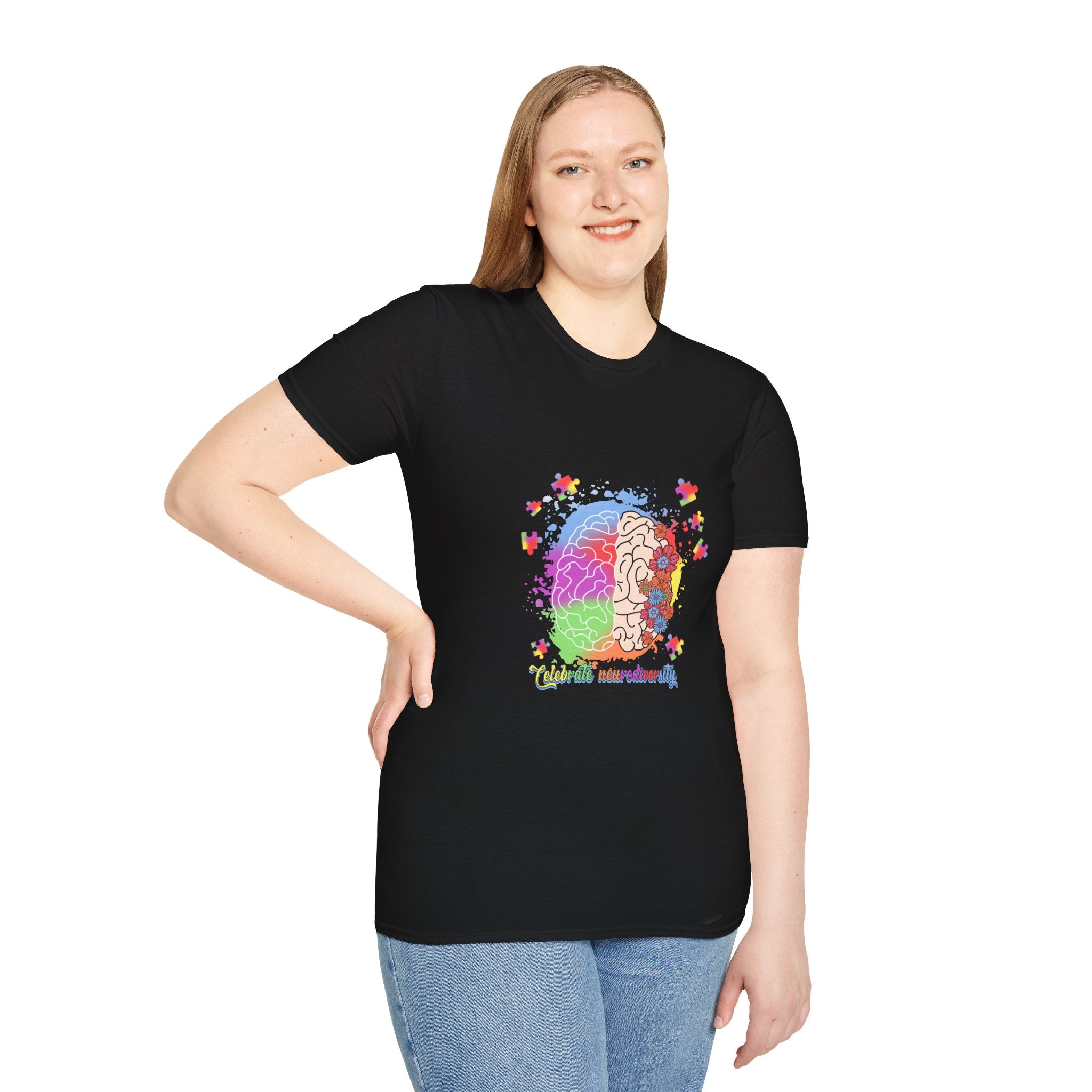 Autism Awareness Brain Puzzle T-Shirt