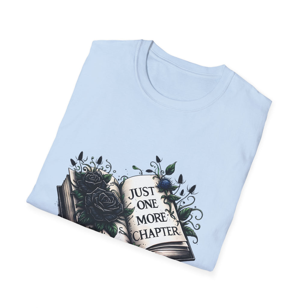 T-Shirt — "Just One More Chapter" Book Lover Tee