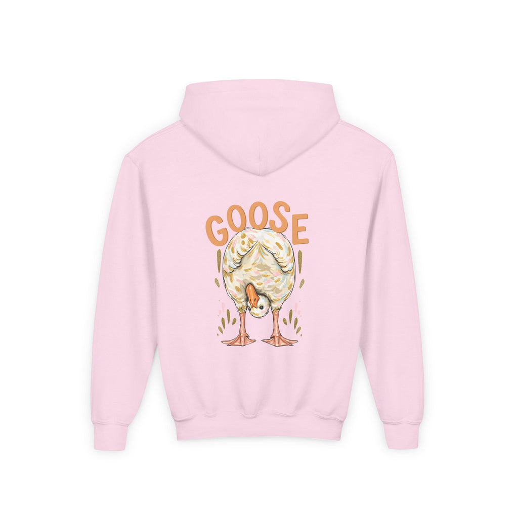Youth Hoodie — Cute 'Duck Duck Goose' Watercolor Ducks Pullover