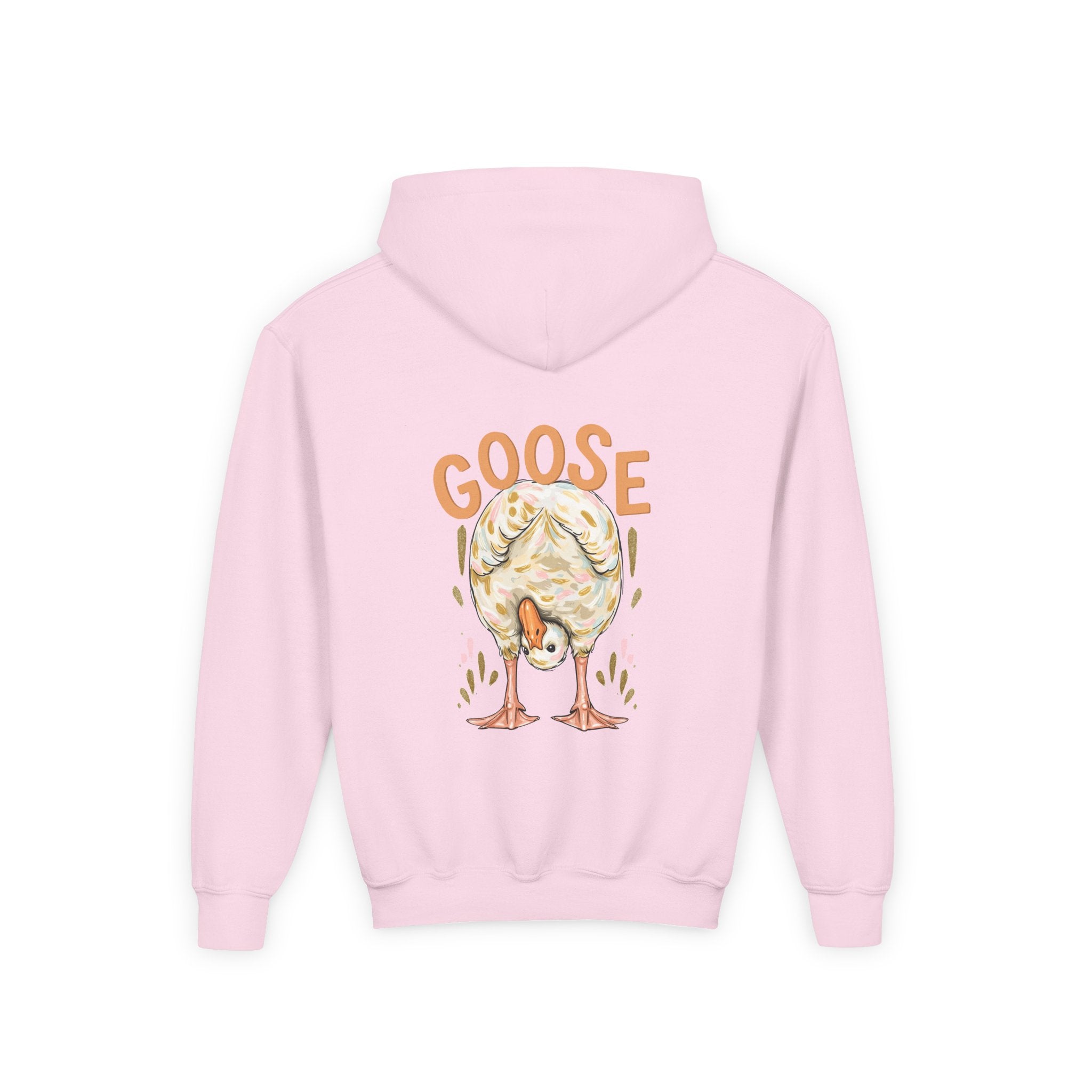Youth Hoodie — Cute 'Duck Duck Goose' Watercolor Ducks Pullover