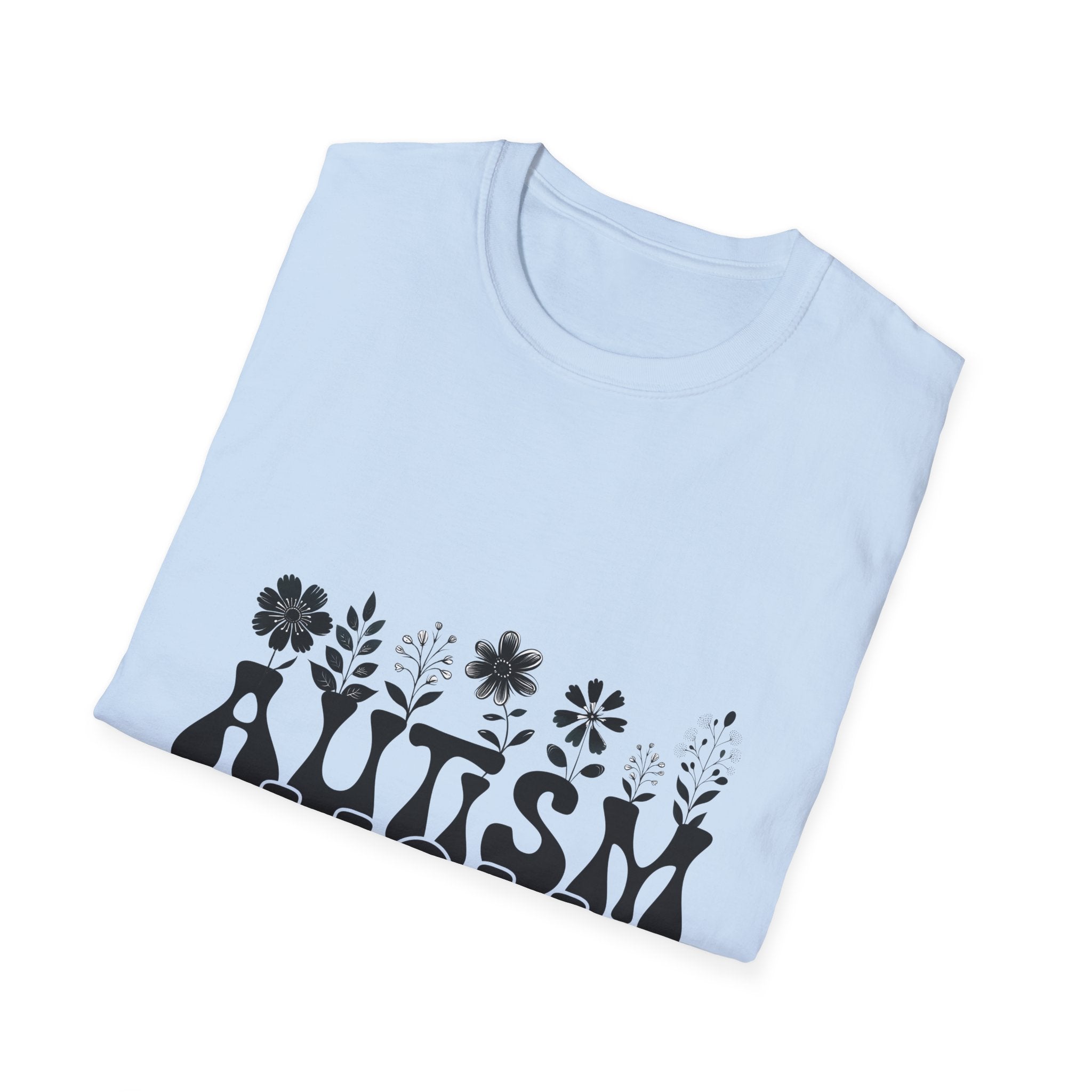 Autism Mom T-Shirt — Floral Retro 'Autism Mom' Tee for Proud Moms