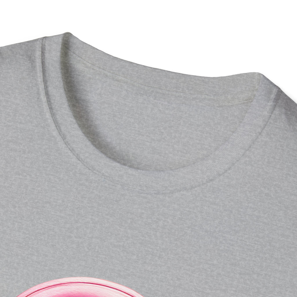 Headphones & Roses T‑Shirt — "Who Needs Friends When You Have Headphones" Graphic Tee