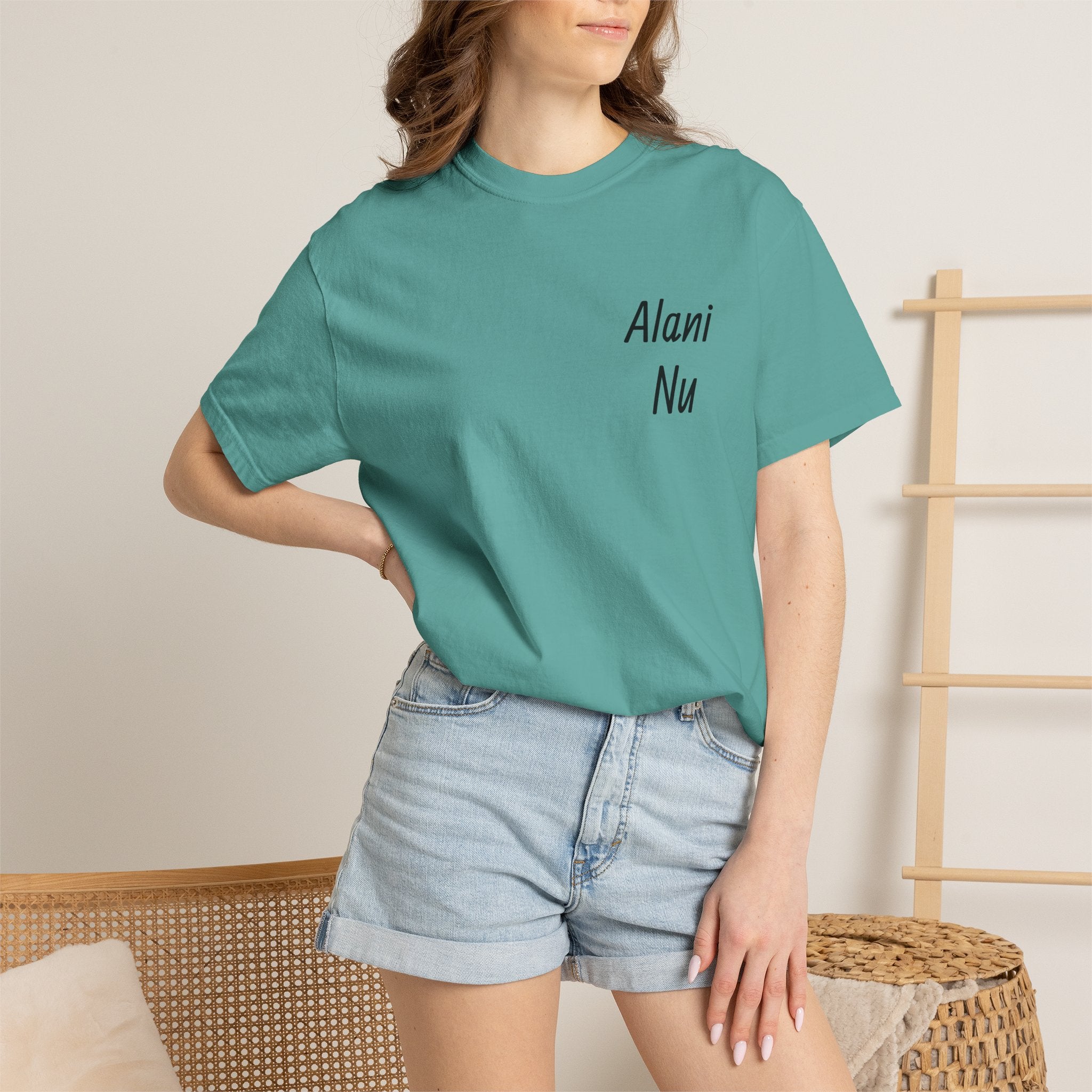 Retro Casino Graphic T-Shirt — "Alani Nu" Drink Can Design