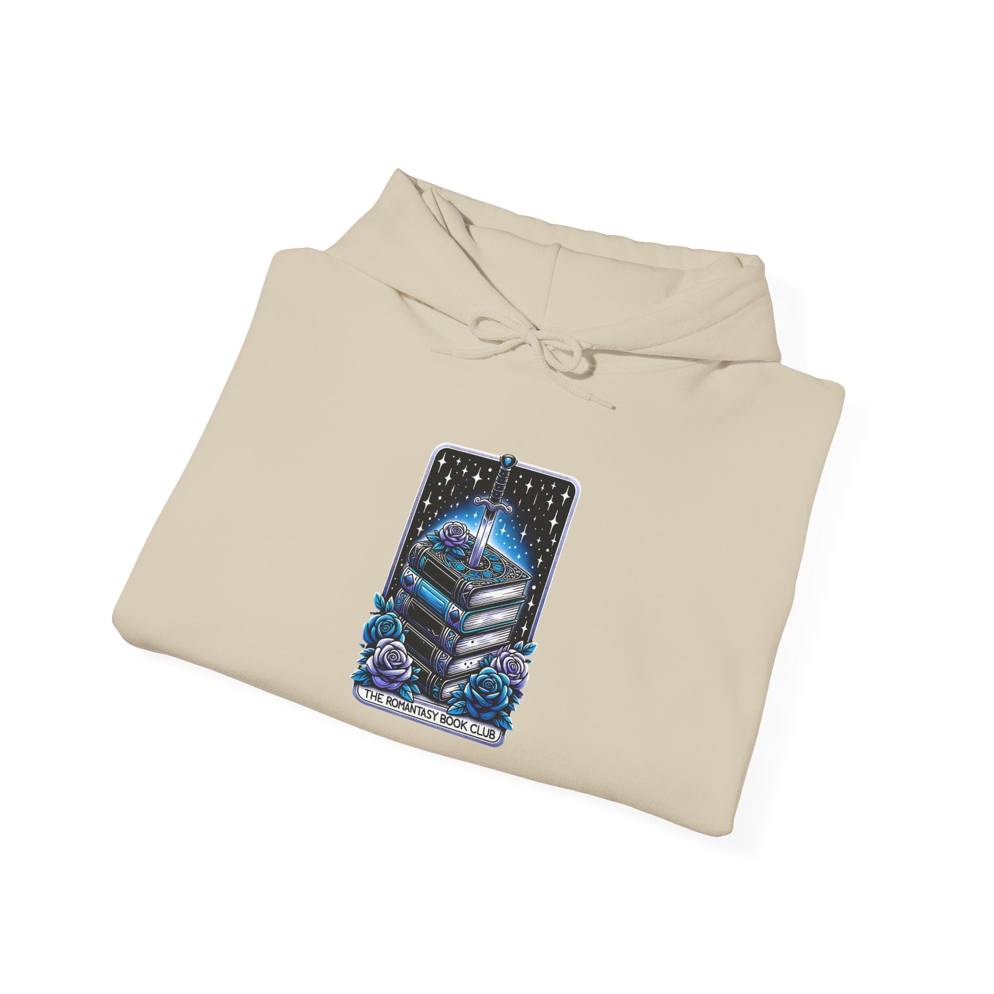 Celestial Books Hoodie — 'Read Between the Stars' Night Sky Book Lover Sweatshirt