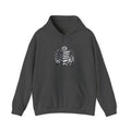 Vintage Stacked Books & Roses Hoodie — Literary Gothic Booklover Sweatshirt