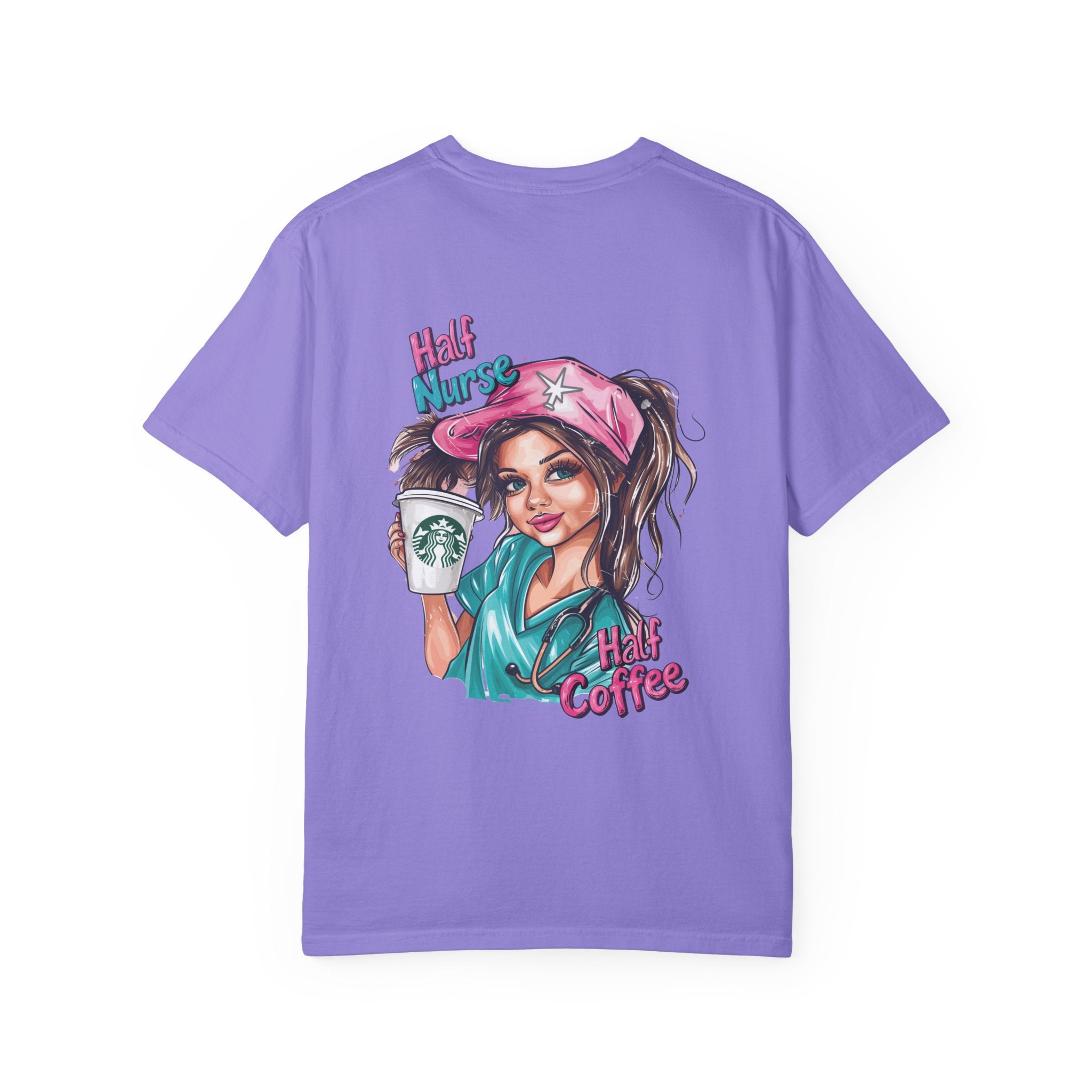Half Nurse Half Coffee T-Shirt