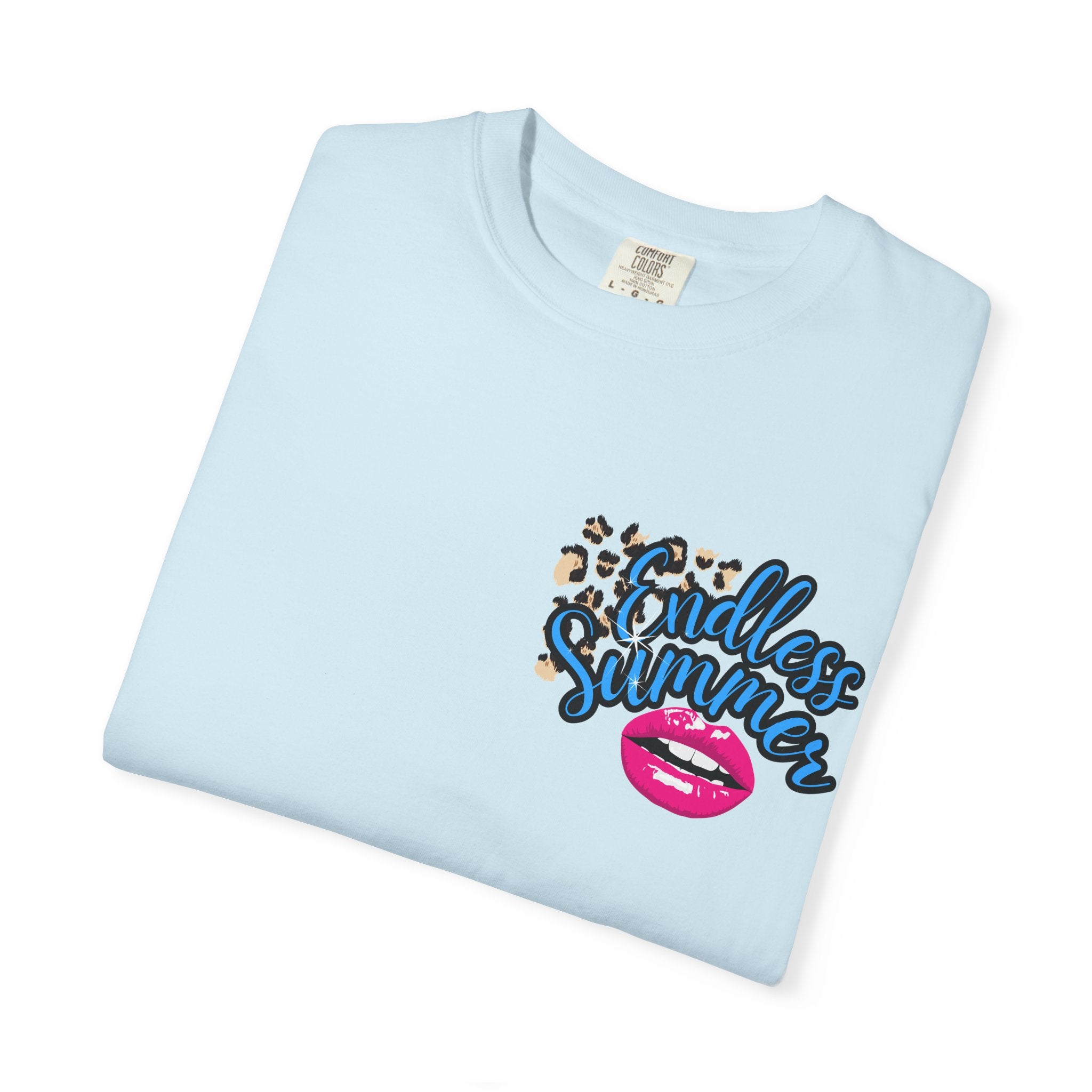 Endless Summer T-Shirt — Retro Lip & Ice Cream Graphic Tee