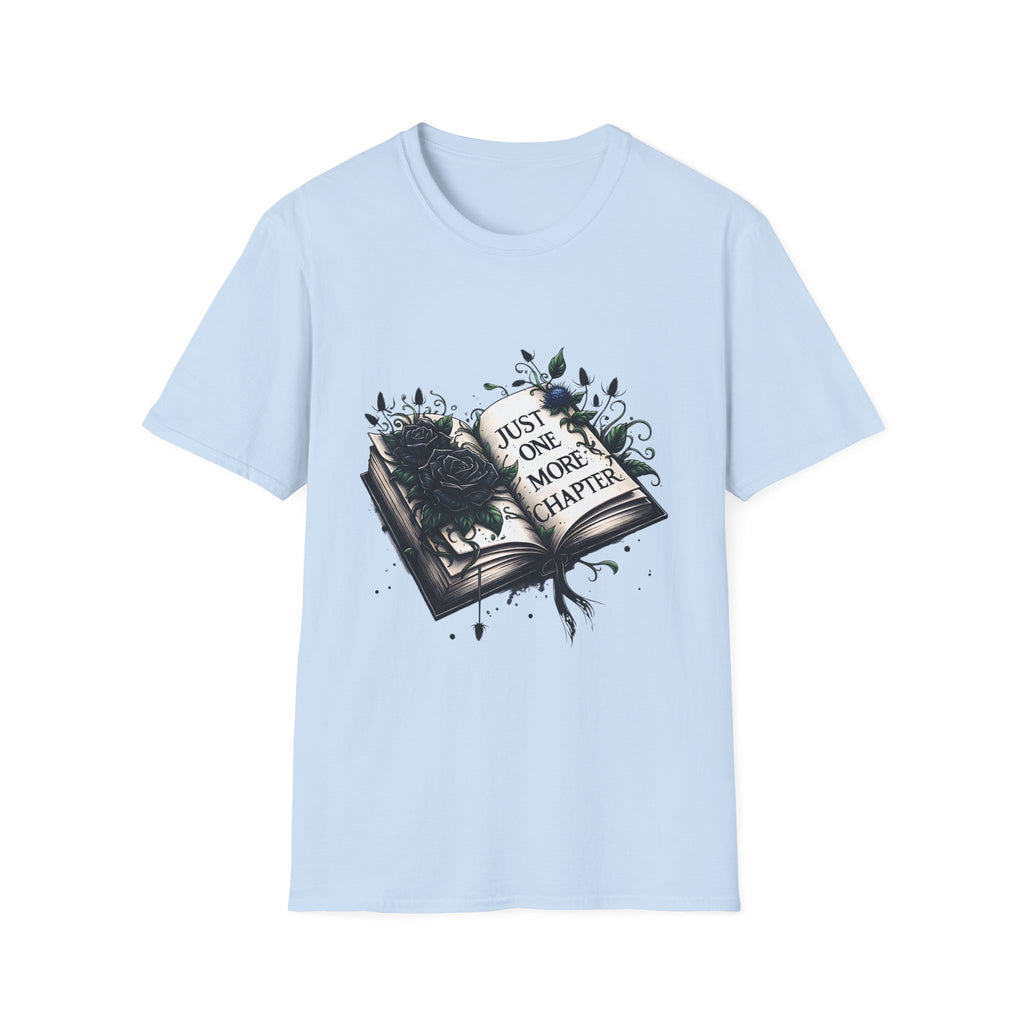 T-Shirt — "Just One More Chapter" Book Lover Tee