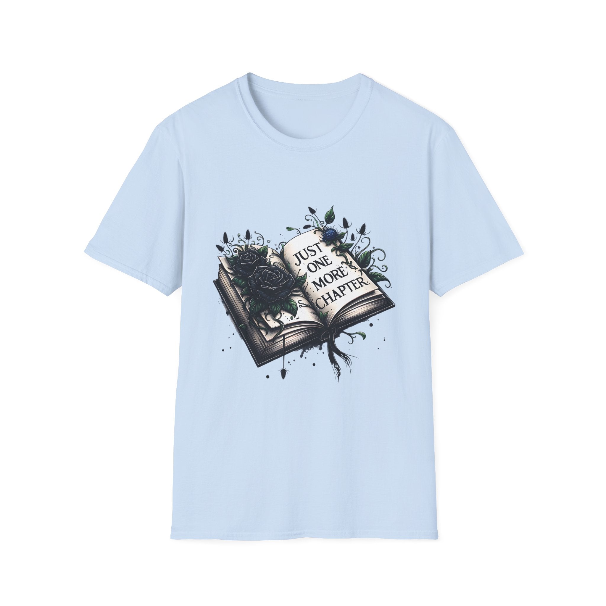 T-Shirt — "Just One More Chapter" Book Lover Tee