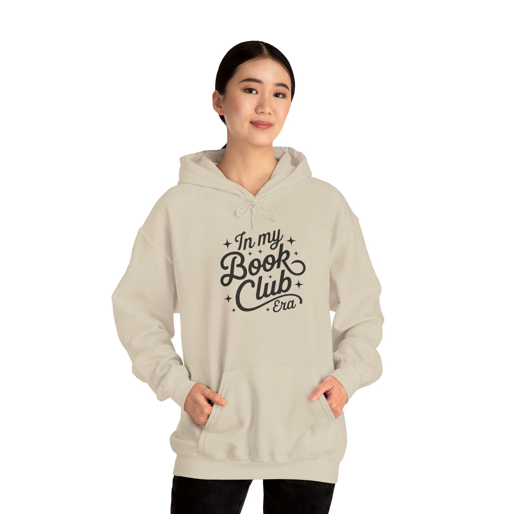 Book Club Hoodie — "In My Book Club Era" Cozy Reader Sweatshirt