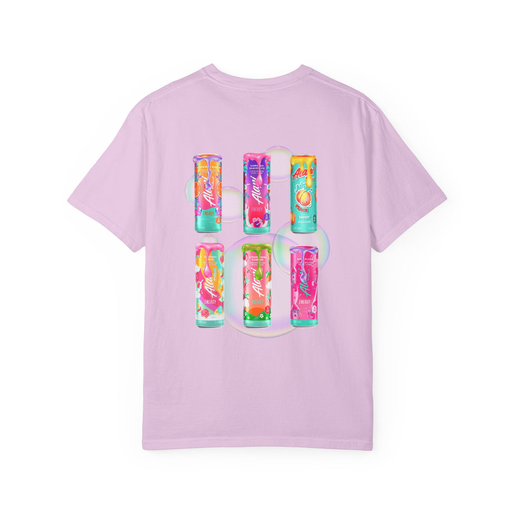 T-Shirt — Alani Nu Energy Drink Can Collage Graphic Tee