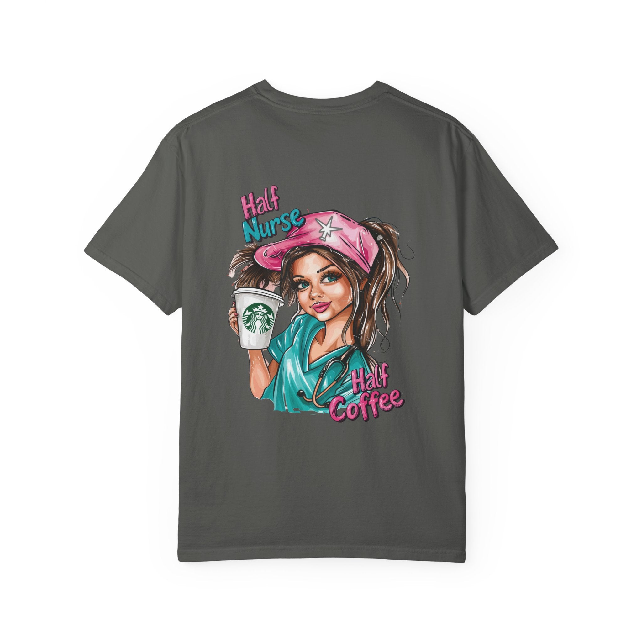 Half Nurse Half Coffee T-Shirt