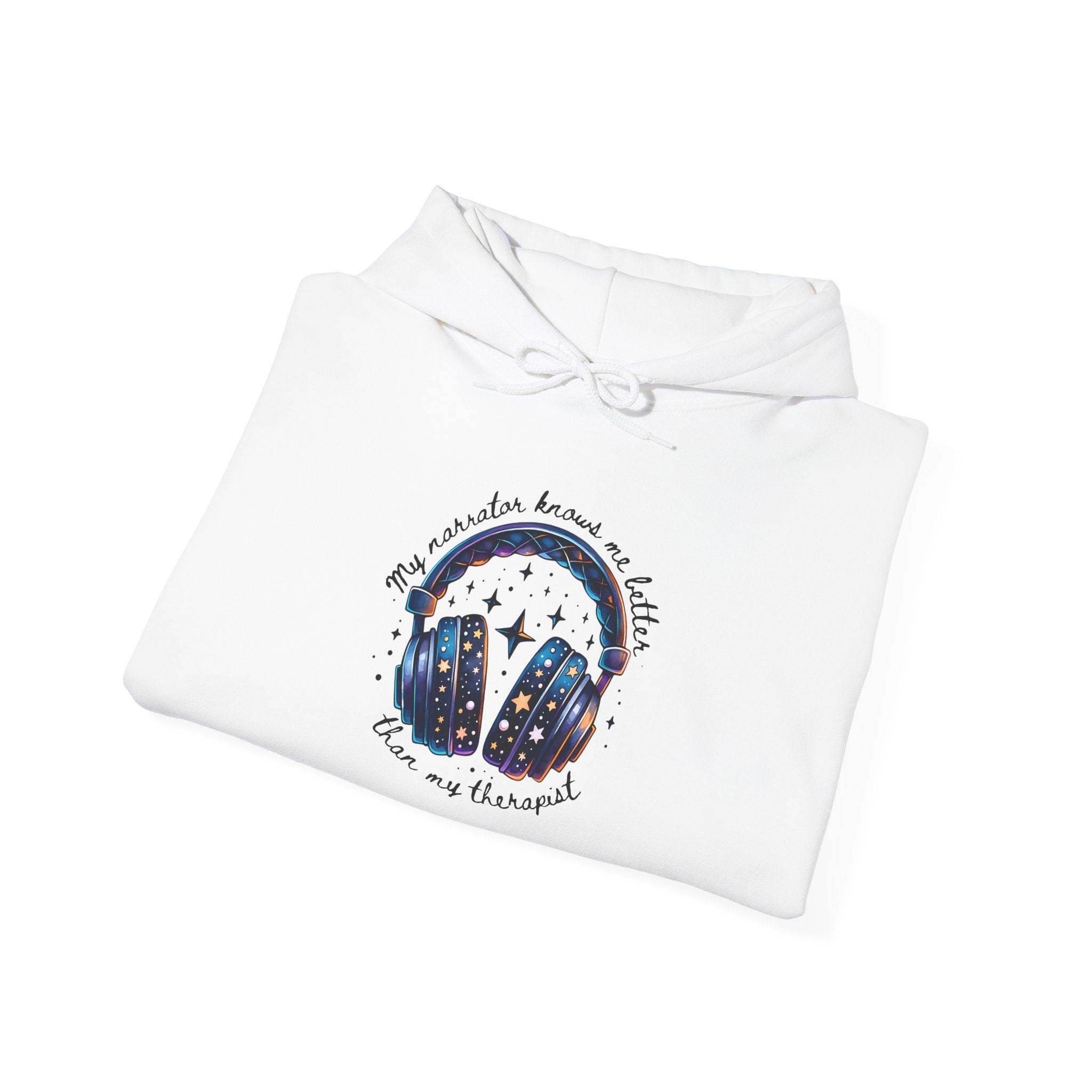 Galaxy Headphones Hoodie — "Listen to the Universe" Graphic Sweatshirt