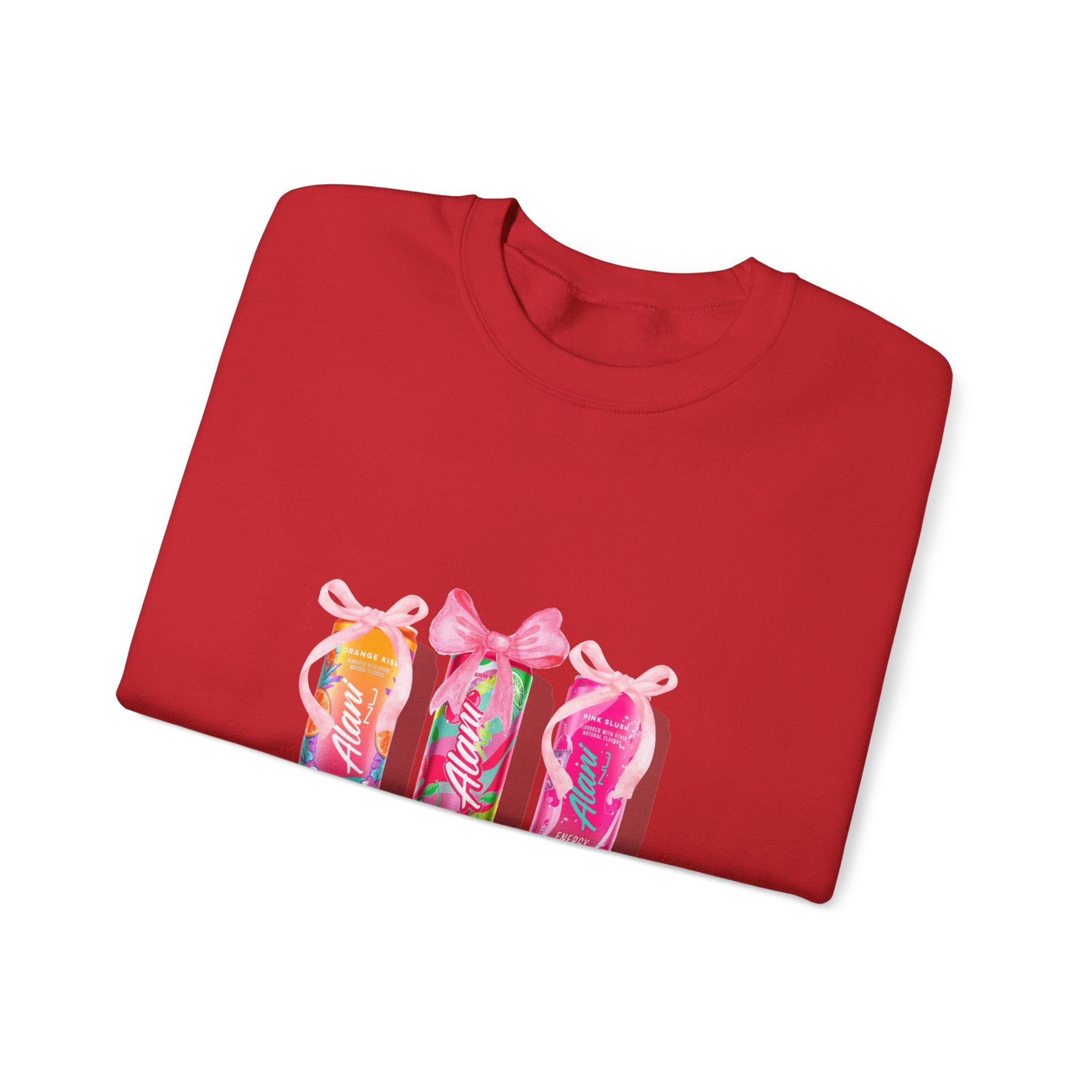 Mom Juice Sweatshirt - Cute Pastel Drink Graphic Crewneck for Moms