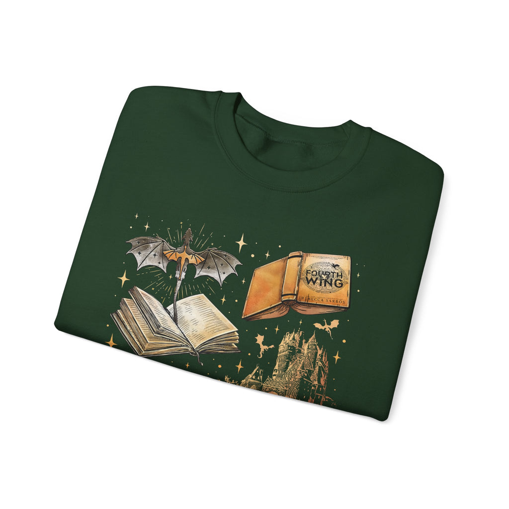 Bookish Dragon Crewneck Sweatshirt