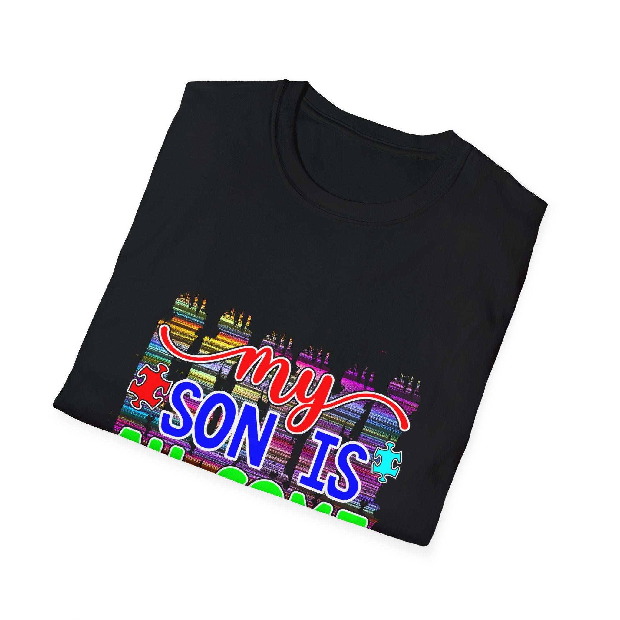 My Son Is AU-some Autism Pride T-Shirt