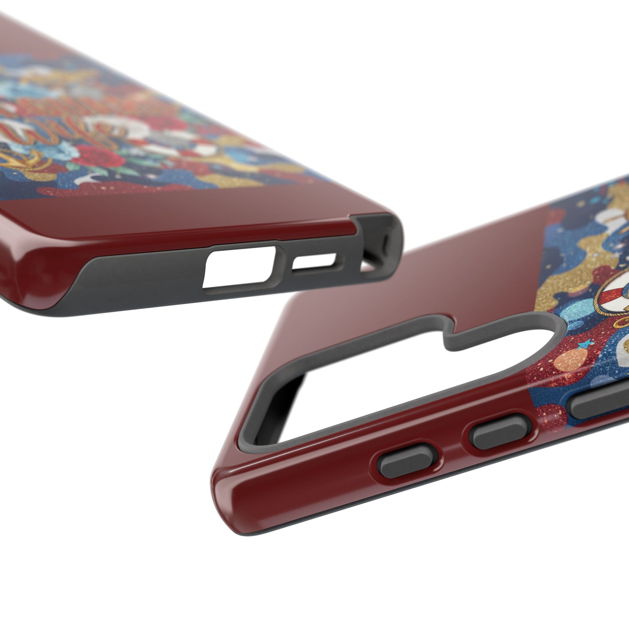 Coast Guard Wife Tough Phone Case — Patriotic Anchor & Lifebuoy Design