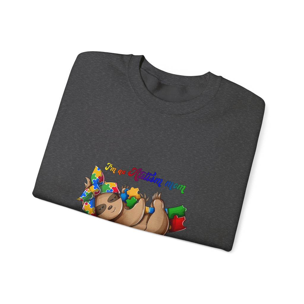 Sloth Mama Sweatshirt — "I'm a Slothin' Mama, I don't have my s*** together but I LOVED YOU TODAY" Cozy Mom Crewneck