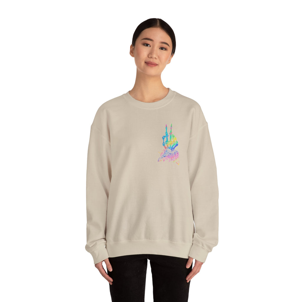 Difficult & Expensive Talks Back Crewneck Sweatshirt