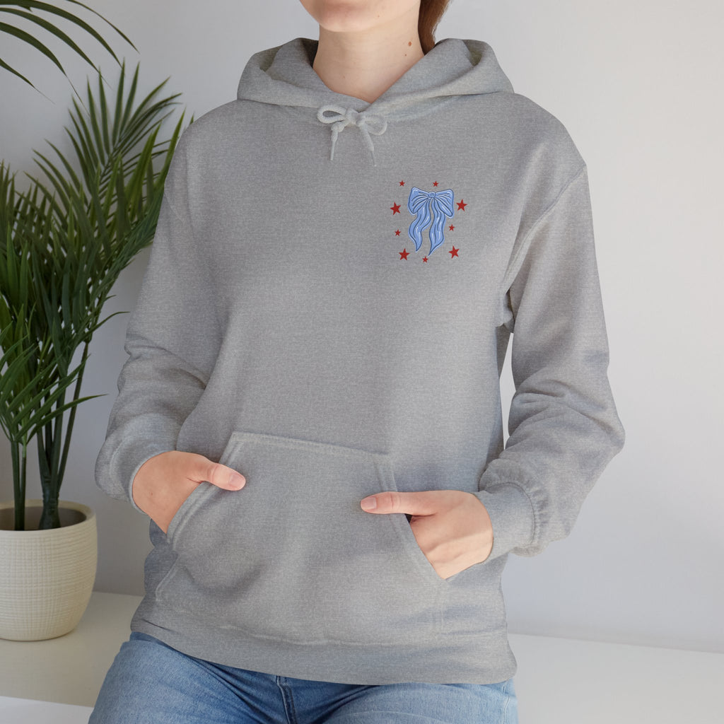 American Honey Hoodie — Retro Patriotic Graphic Sweatshirt