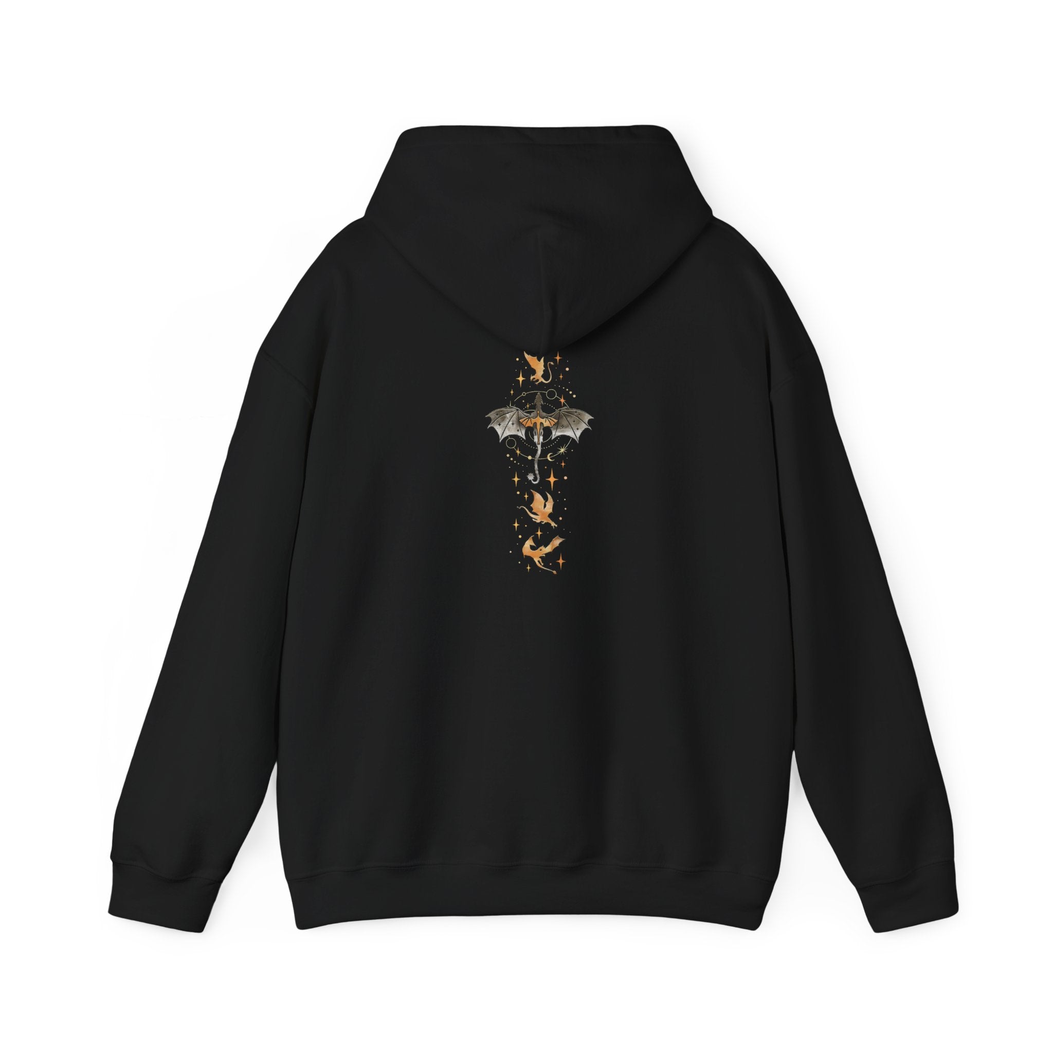 Bookish Bat Hoodie — Vintage Flying Books Graphic Pullover