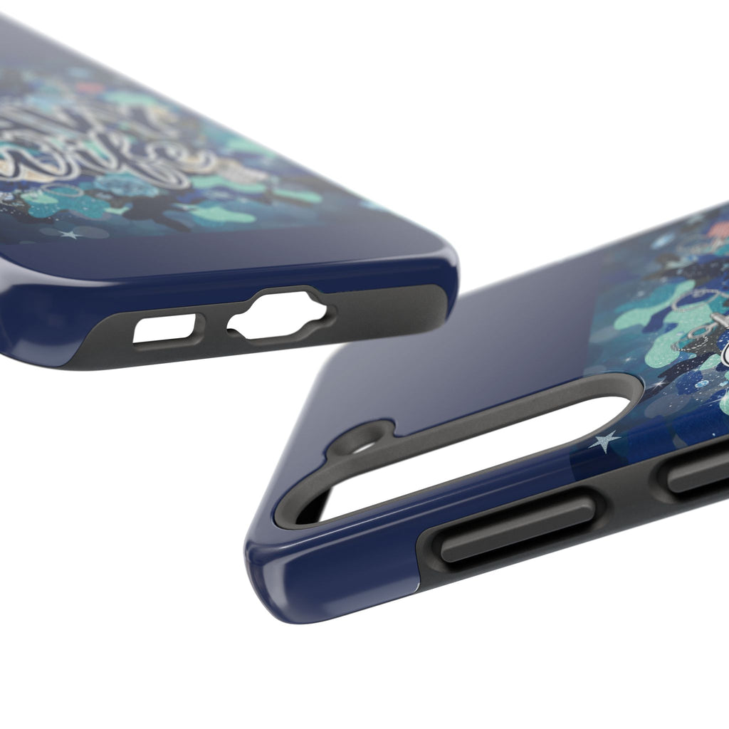 Navy Wife Tough Phone Case — Military Camouflage Protective Phone Cover, Perfect Gift for Navy Spouses