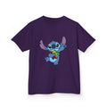 Kids Tee — Cute Stitch Holding Heart Graphic