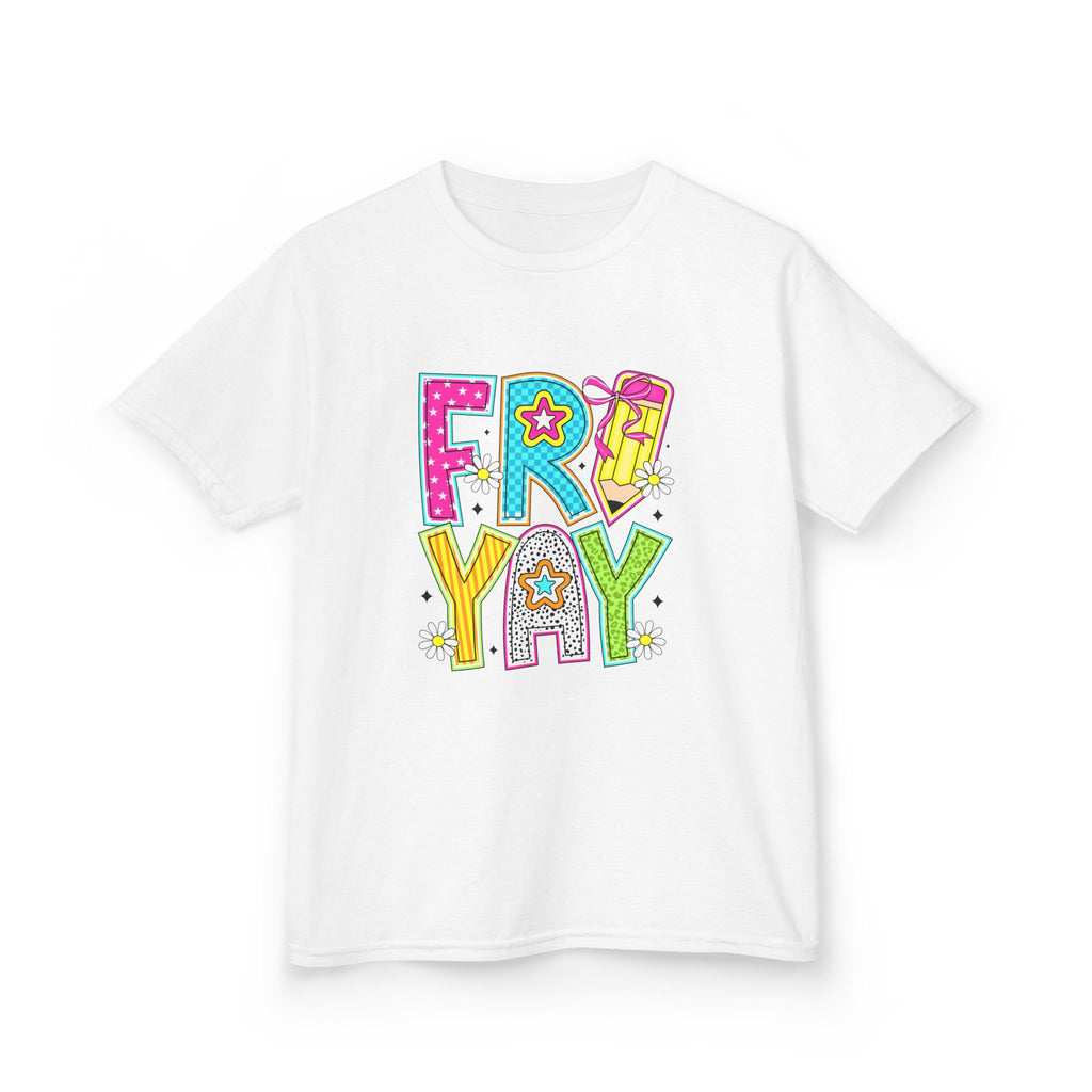 Kids "Fri-Yay" Colorful Celebration Tee