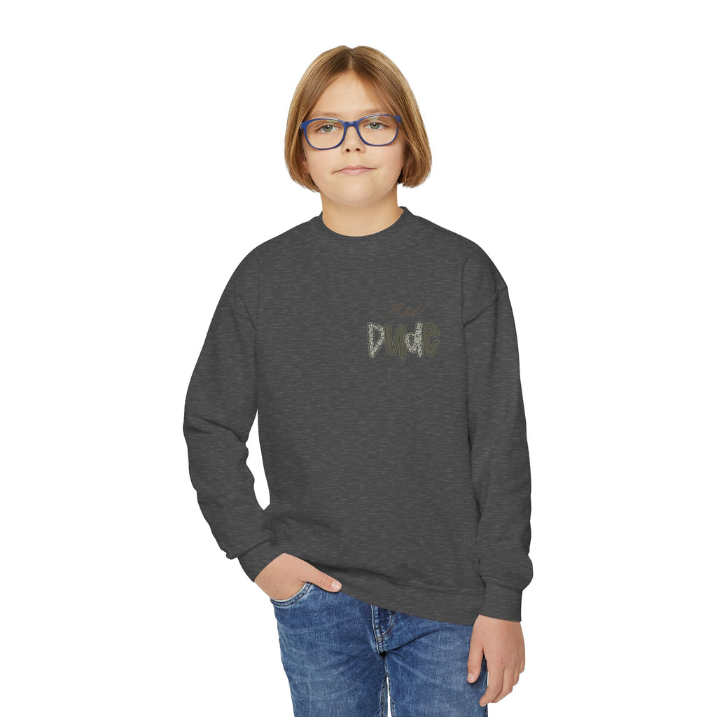 Rad Dude Youth Crewneck Sweatshirt — Graphic Streetwear Pullover
