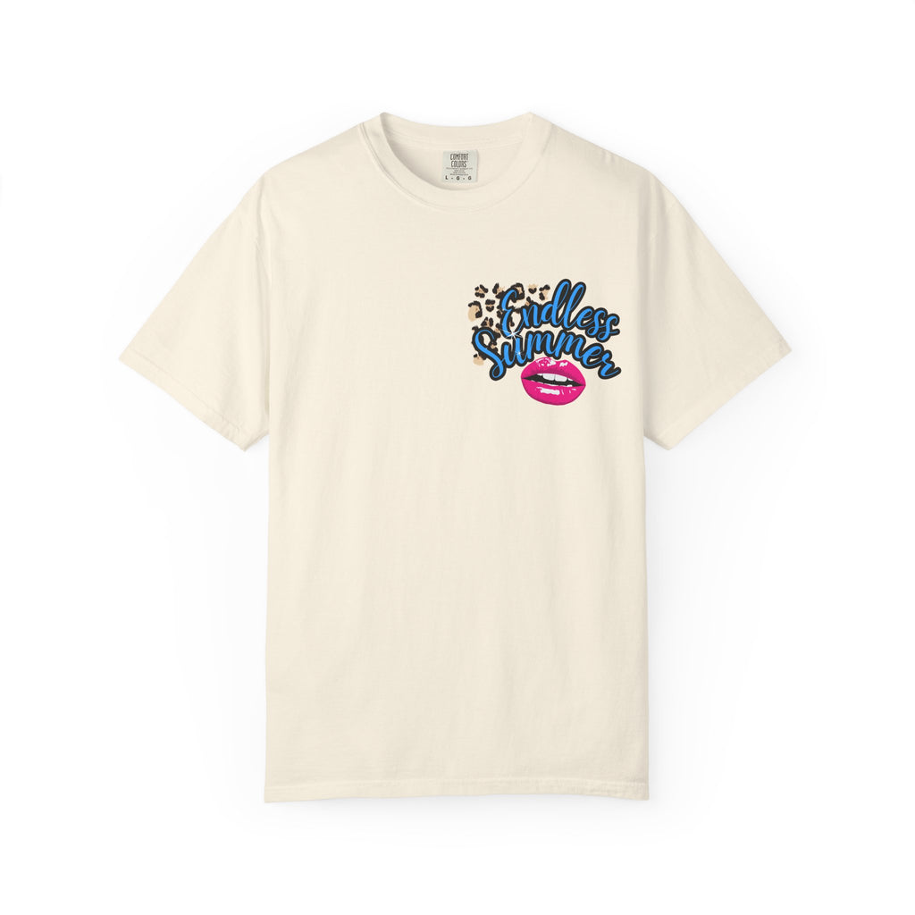 Endless Summer T-Shirt — Retro Lip & Ice Cream Graphic Tee