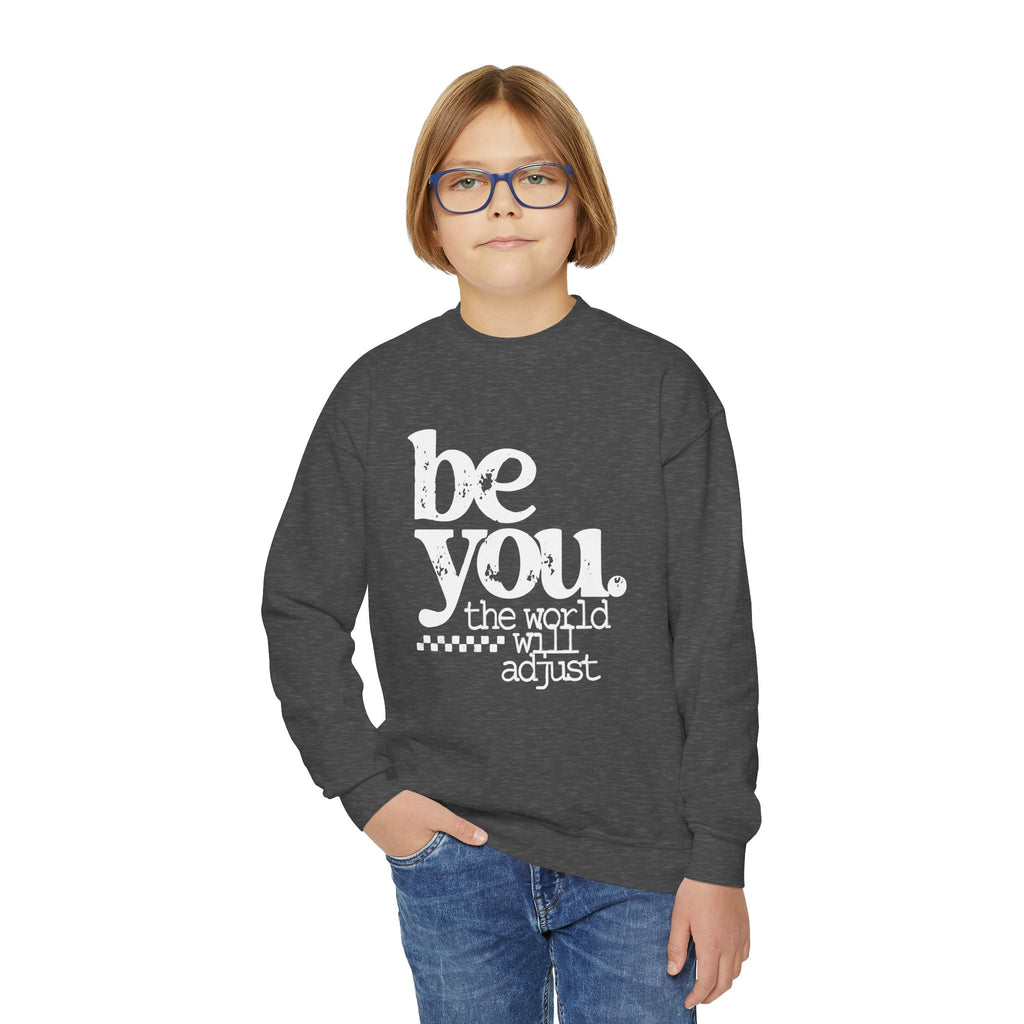 Youth Crewneck Sweatshirt — Classic White Kids Pullover