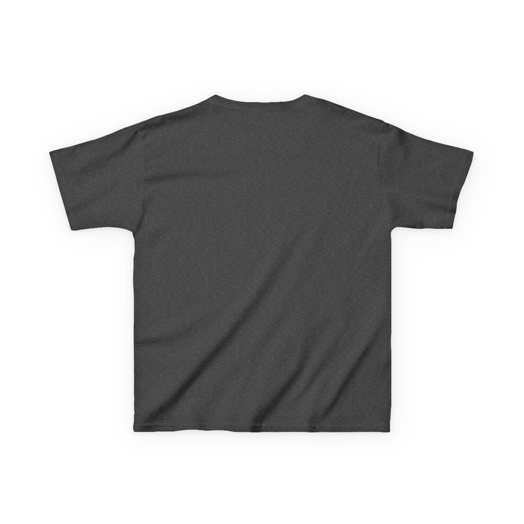 Kids Tee — "Jesus Is King" Pastel Striped Christian T‑Shirt