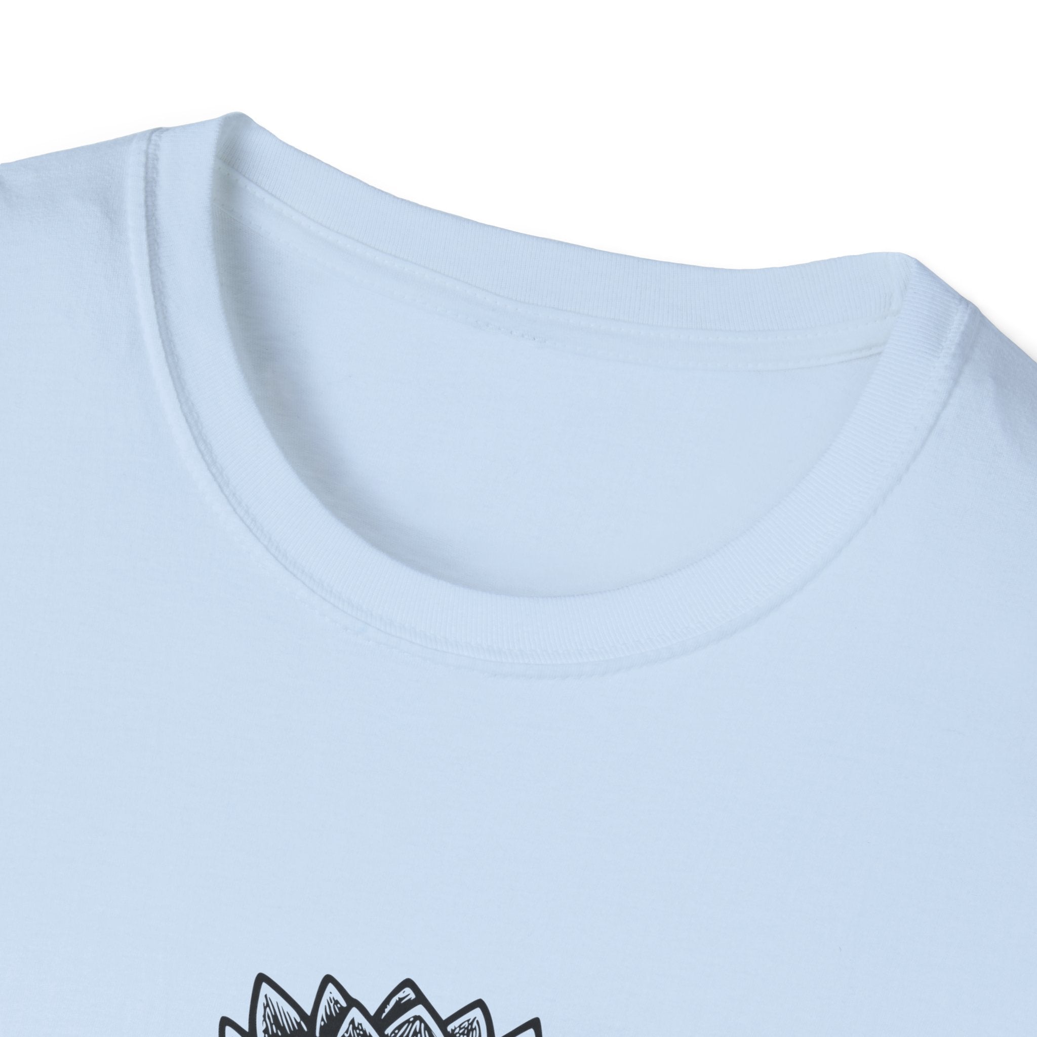 T-Shirt — "Just a Girl Who Loves Books" Floral Succulent Stack