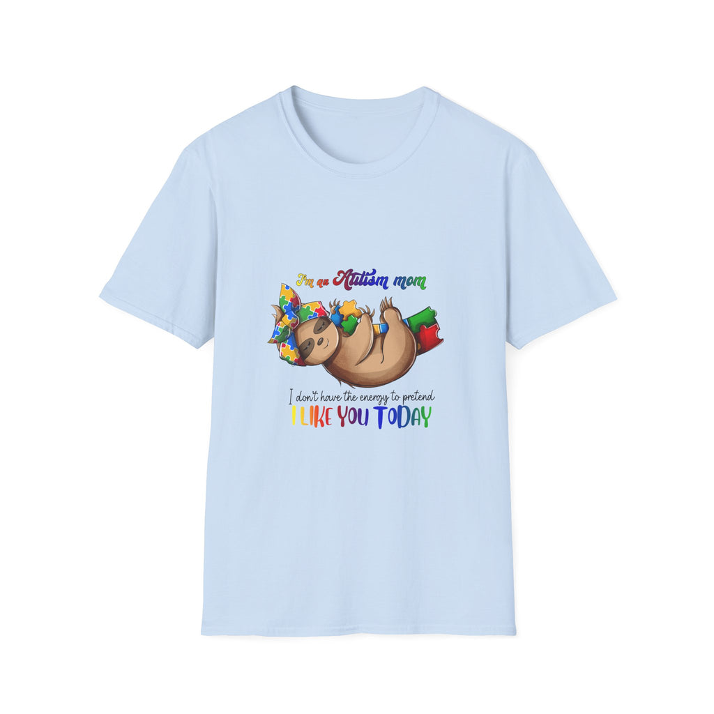 Sloth Pride T-Shirt — "I’m a Flirtin' Mama, I don’t have to be perfect, I make you today" Cute Rainbow Relaxed Tee