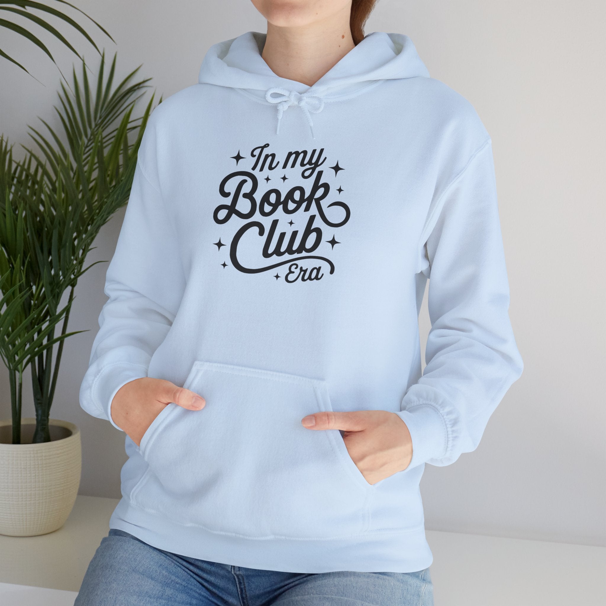 Book Club Hoodie — "In My Book Club Era" Cozy Reader Sweatshirt