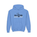 Youth Hoodie — "Chill Bro" Skeleton Hand Graphic