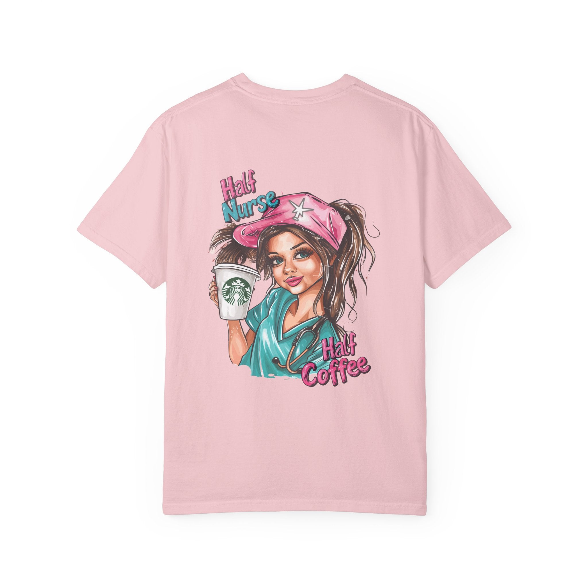 Half Nurse Half Coffee T-Shirt