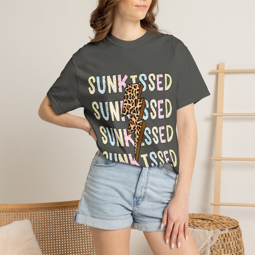 Sunkissed Leopard Bolt T-Shirt