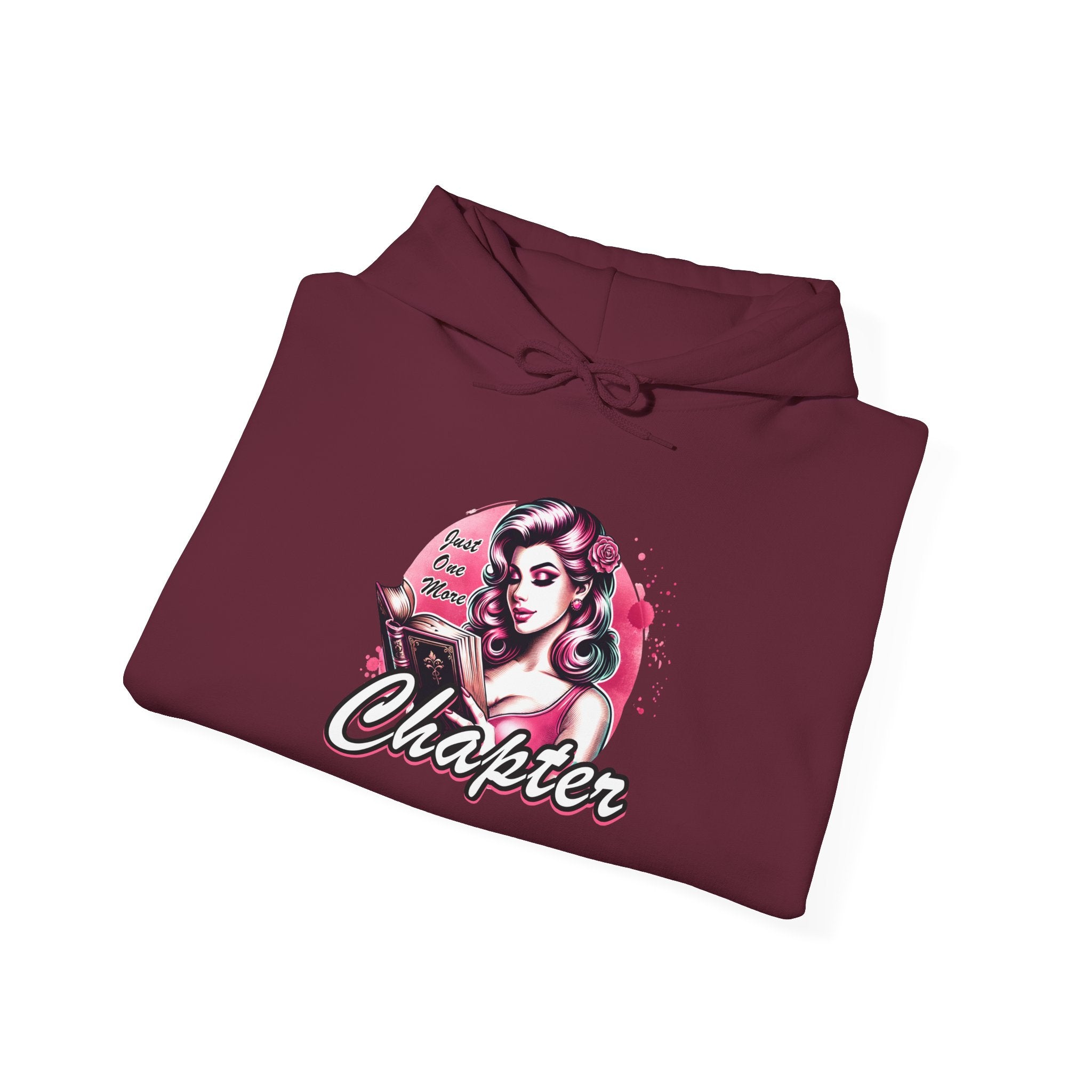 Hoodie — Retro Pinup 'Chapter' Graphic Crewneck Hoodie