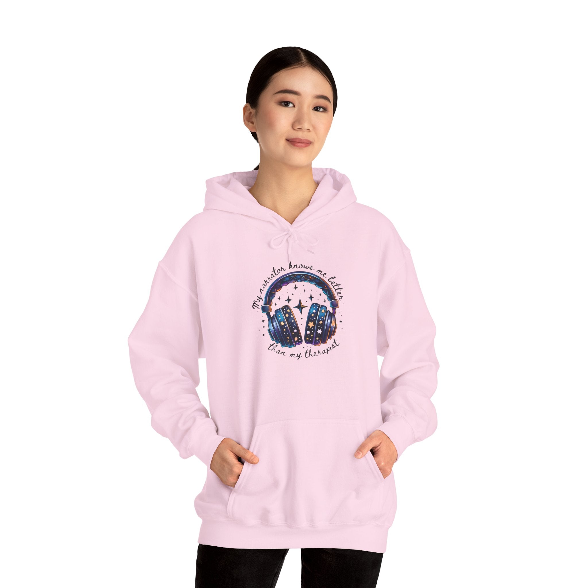 Galaxy Headphones Hoodie — "Listen to the Universe" Graphic Sweatshirt