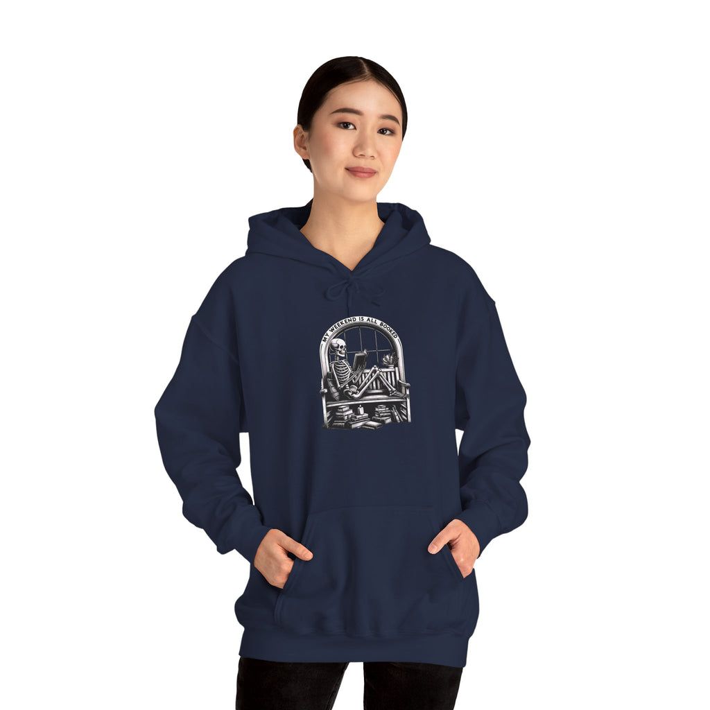 Hoodie — Vintage Observatory Telescope Illustration