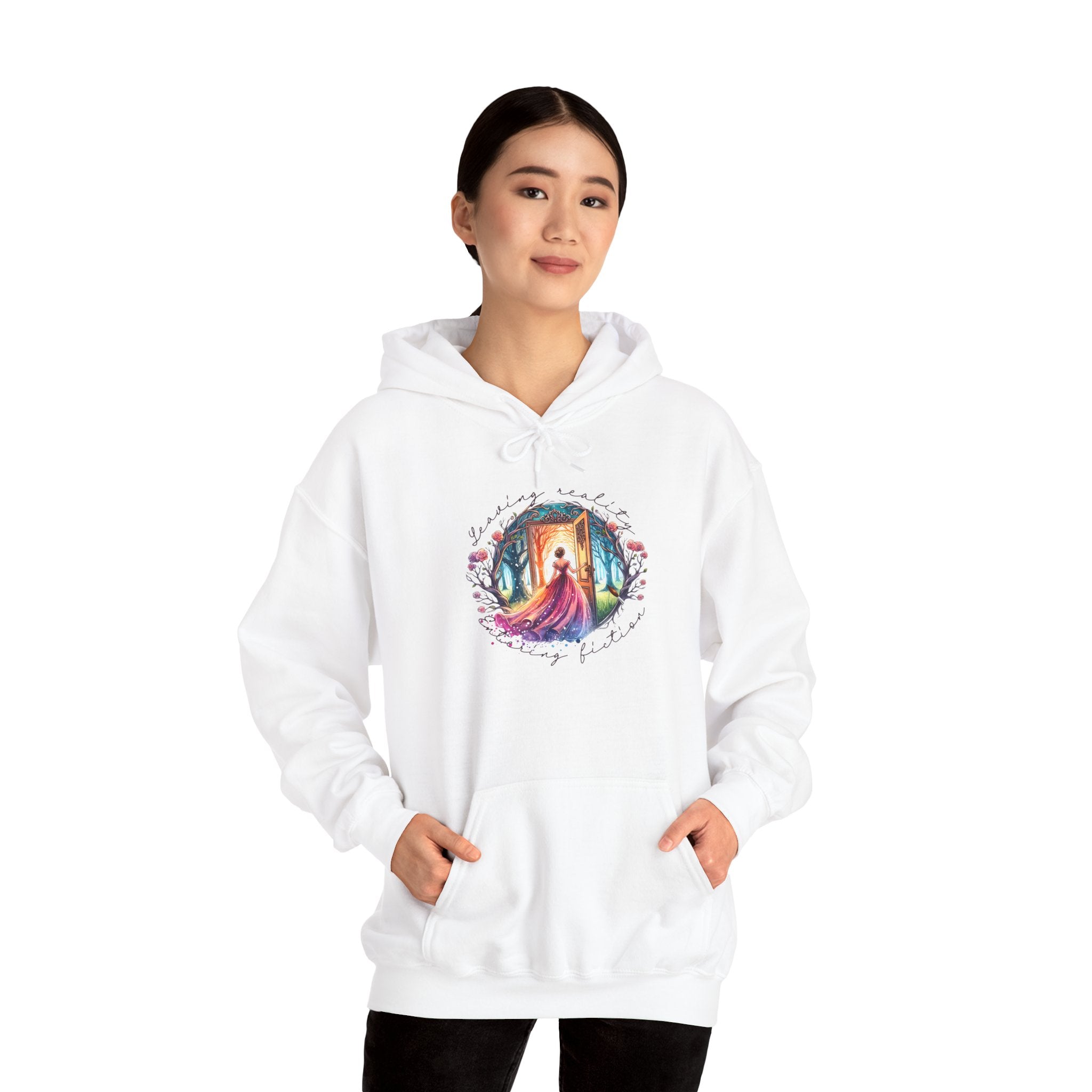 Hoodie — Dreamy Doorway Illustration Hoodie (Magical Journey Artwork)